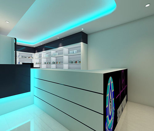 Commercial office interior