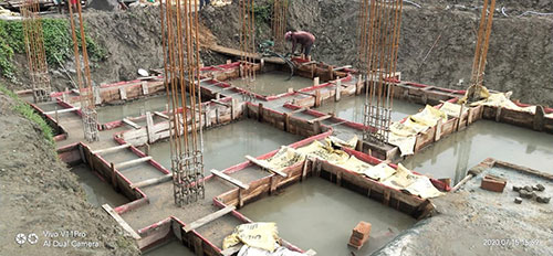 Construction site framing